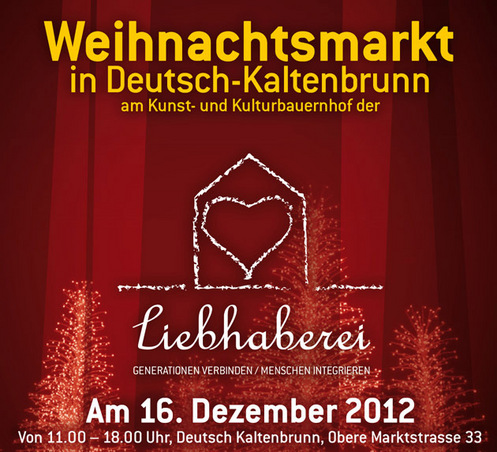 Weihnachtsmarkt in Deutsch-Kaltenbrunn:  (&copy; Ermi Oma)
