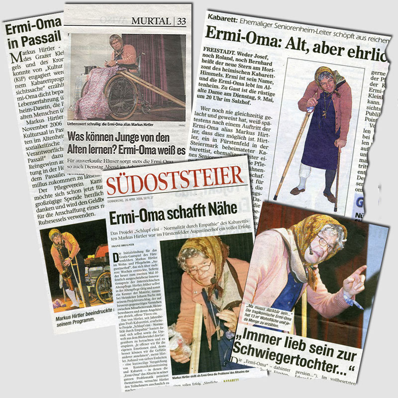 Ermi-Oma in den Medien