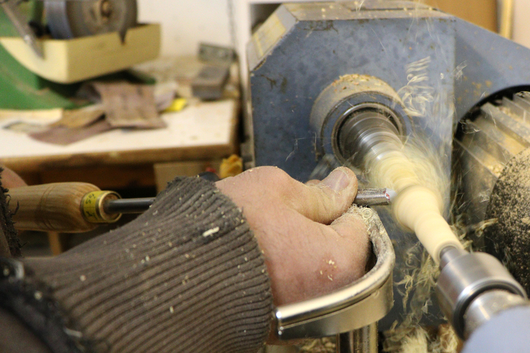 Drechselatelier.Schreibwerkstatt